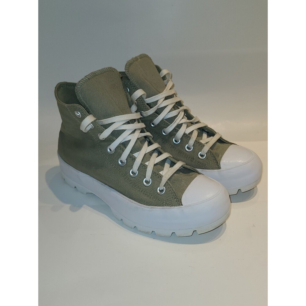 Converse Womens Chuck Taylor All Star Lugged High Black Platform Sneaker Size 7